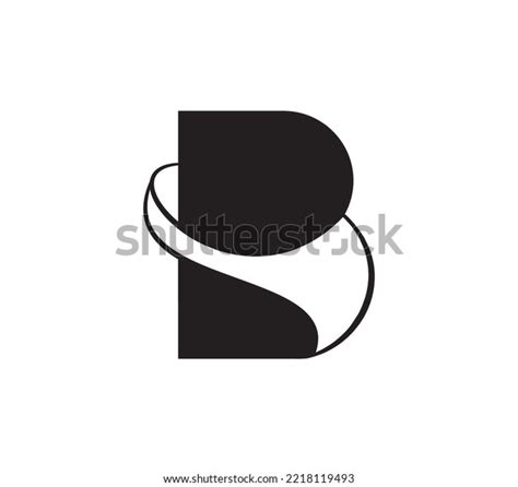 Creative Black Letter B Logo Design Stock Vector (Royalty Free ...