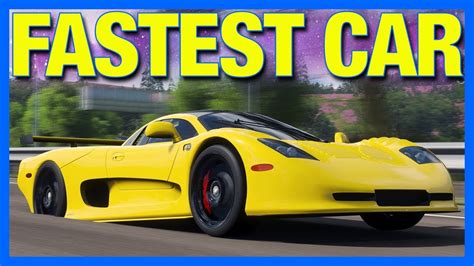 Forza Horizon 4 New Fastest Car In Fh4 Forza Science Youtube