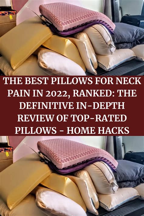 The Best Pillows For Neck Pain In 2023 Ranked The Definitive In Depth Review Of Top Rated