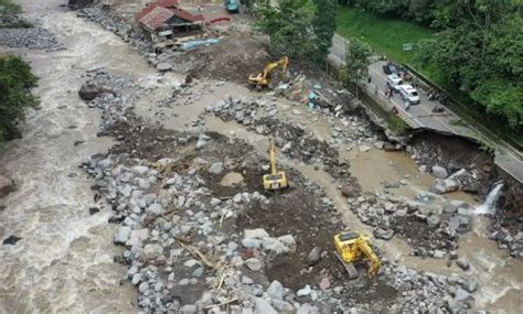 Penanganan Darurat Banjir Lahar Dingin Di Sumatera Barat Oleh