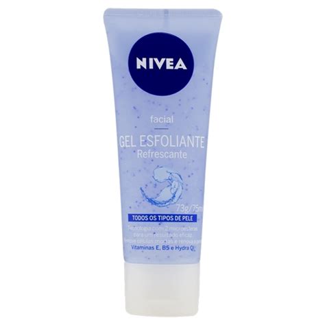 Gel Esfoliante Facial Nivea Refrescante Bio Blueberry Pele Normal A