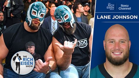 Eagles OT Lane Johnson On His WrestleMania 40 Star Turn With Jason