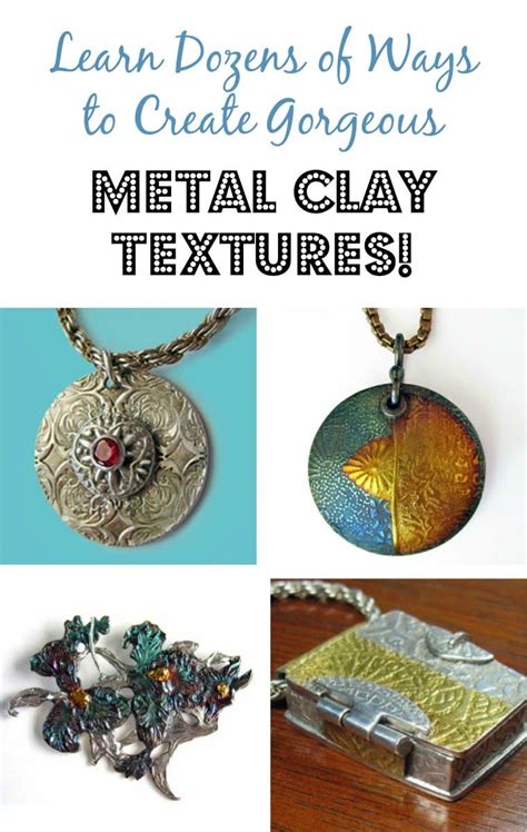 How To Texture Metal Clay Comprehensive Guide Hubpages