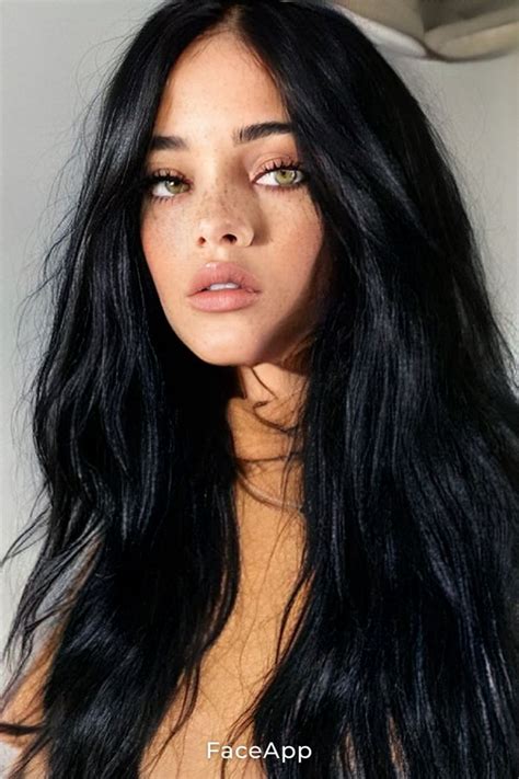 Pin By Abi On Enregistrements Rapides Long Black Hair Model Hair