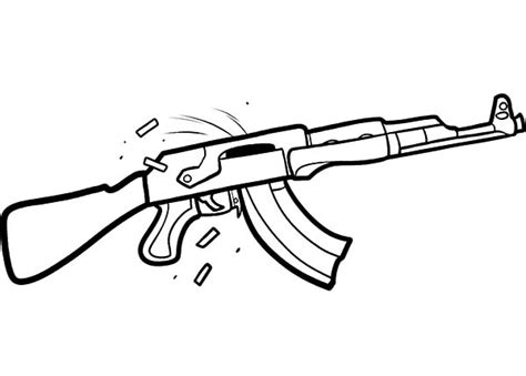 Machine Gun Coloring Pages - ClipArt Best