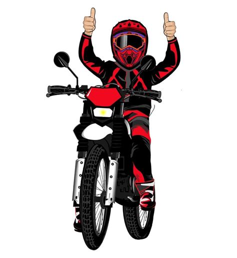 Dirt Bike Rider Vector Art, Icons, and Graphics for Free Download