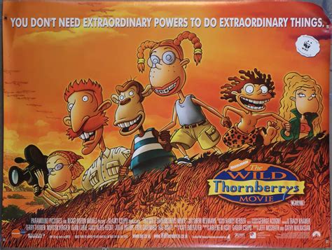 Wild Thornberrys Original Movie Poster UK quad 40"x30" - Simon.Dwyer ...