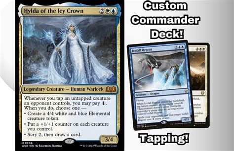 Mtg Commander Deck Edh Deck Hylda Of The Icy Crown Magic Cards