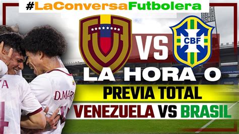 Previa Total Venezuela Vs Brasil Con Todo Preol Mpico Youtube