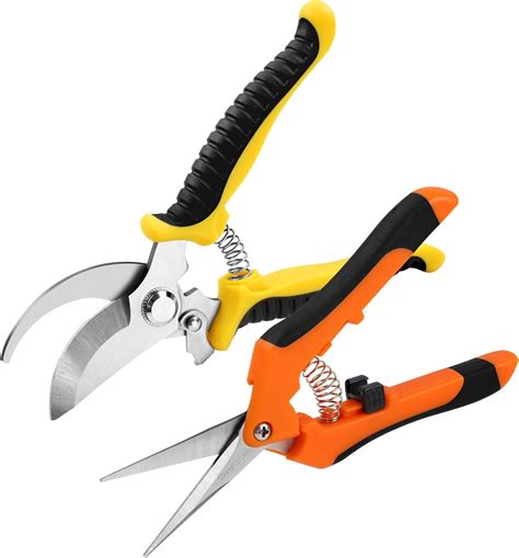 Amazon 2 Pack Pruning Shears Garden Shears Stainless Steel