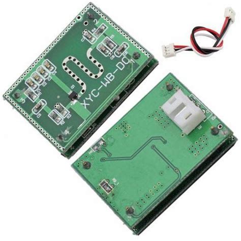 Купить микроволновый датчик движения 5.8ГГц, доплеровский радар XYC-WB-DC