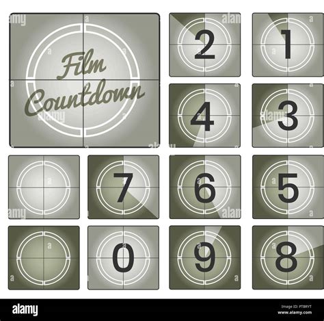 Film Countdown Movie Numbers Countdown Backgrounds Old Camera Vintage