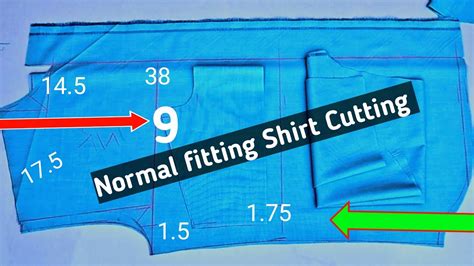 Men S Fitting Shirt Cutting Method Official Fitting Shirt Cutting