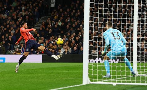 Son Heung-Min of Tottenham Hotspur and Anthony Gordon of Everton ...