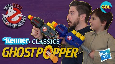 Hasbro S Kenner Classics Real Ghostbusters Ghost Popper Review Youtube