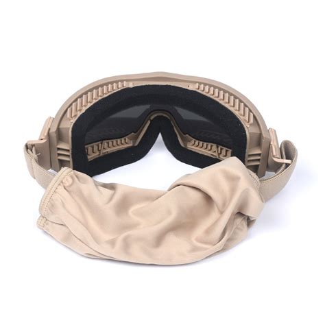 Jsjm New Shooting Goggles Tactical Goggles Shock Resistant Three Lens