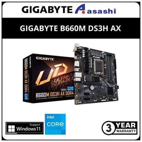 Gigabyte B M Ds H Ax Ddr Lga M Atx Motherboard B M Ds H Ax