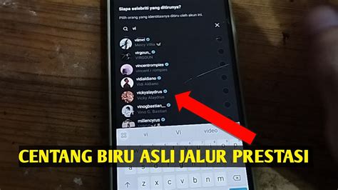 CARA CEK CENTANG BIRU INSTAGRAM ASLI ATAU BERBAYAR YouTube