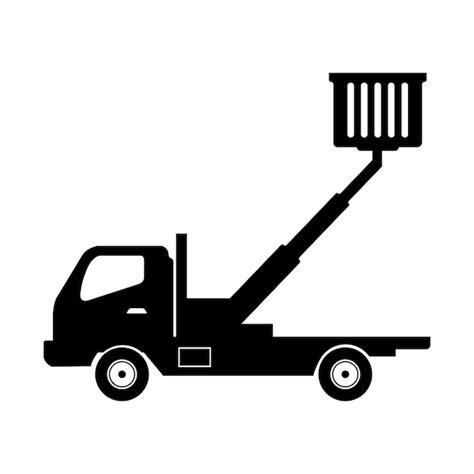 Premium Vector Lifting Machine Icon