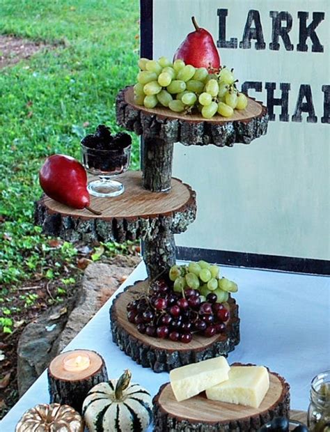 Items similar to Rustic 3-Tiered Food Display Stand on Etsy