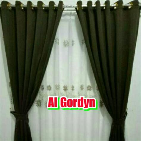 Jual Gordyn Gorden Hordeng Polos Shopee Indonesia