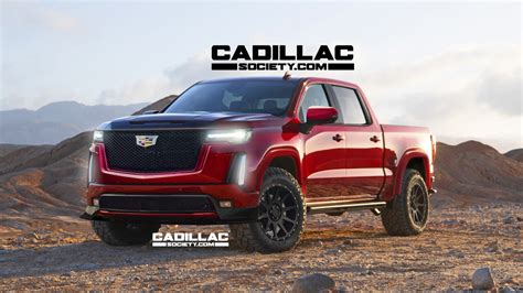 Cadillac Escalade Truck Rendering Looks Right At Home Off Road