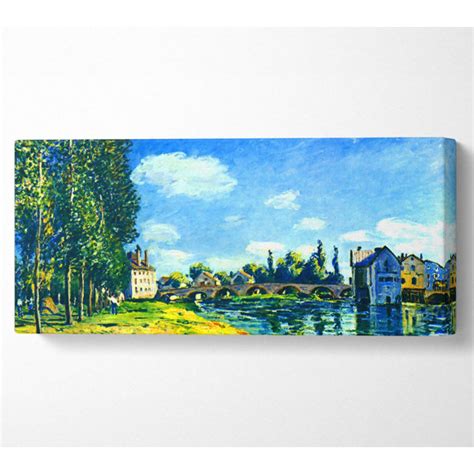 Rosalind Wheeler Sisley Brücke von Moret im Sommer Druck Wayfair de