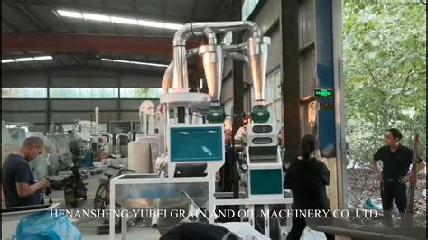 Cassava Corn Flour Milling Machine Automatic Aata Chakki Corn Crusher