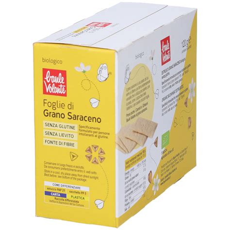 Baule Volante Foglie Di Grano Saraceno Bio 120 G Redcare