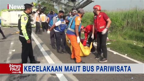 Laka Maut Bus Pariwisata Di Mojokerto Orang Tewas Inewspagi