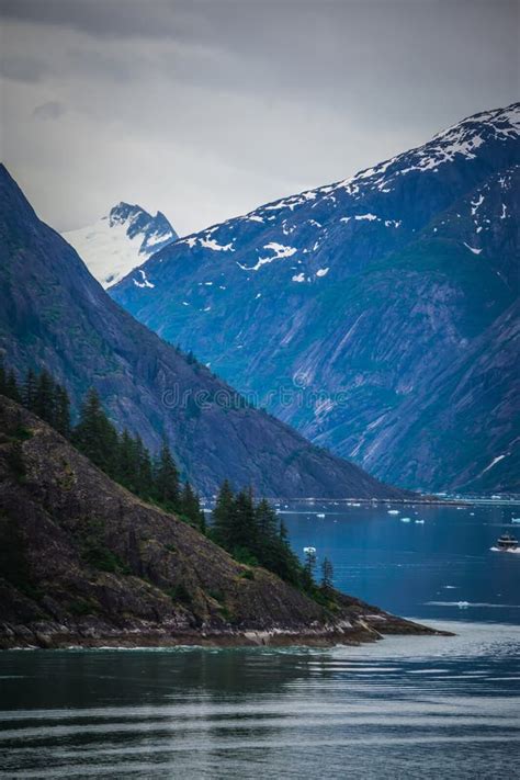 Beautiful Landscape in Alaska Mountains Stock Photo - Image of island ...