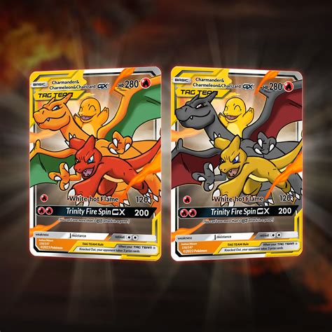 mega charmander card
