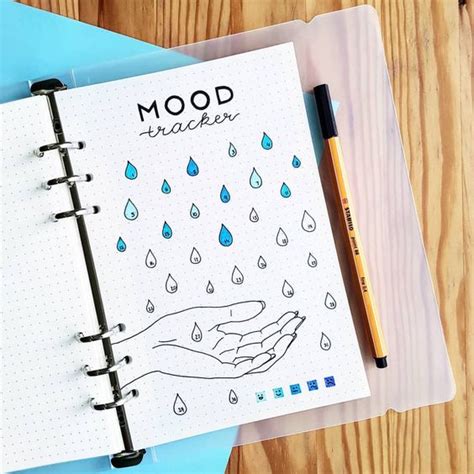 Bullet Journal Mood Tracker 15 Awesome Layouts