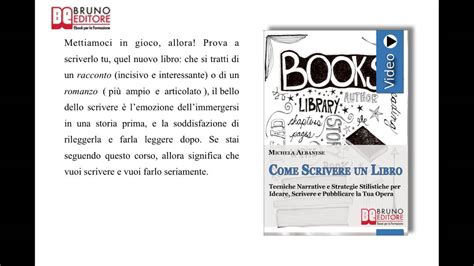 Come Scrivere Un Libro Videocorso Pratico YouTube