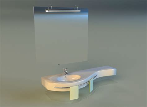 Washbasin 3d Model Cgtrader