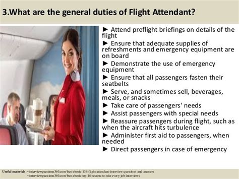 Top 10 Flight Attendant Interview Questions Answers Pdf Flight