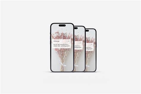 iPhone Screen Mockup By zuhraabdullah | TheHungryJPEG