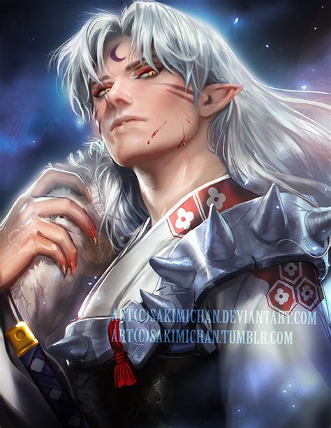 Sesshomaru by sakimichan on DeviantArt