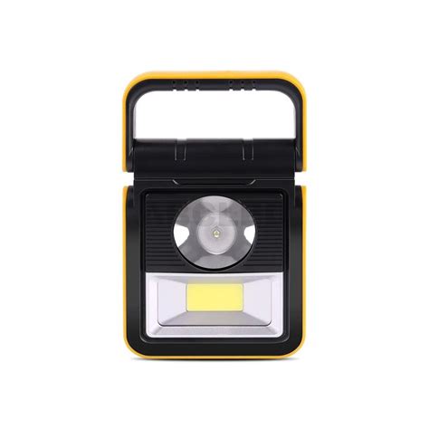 Buy Portable Solar Cob Folding Work Light W Cob Power Bank Usb Solar