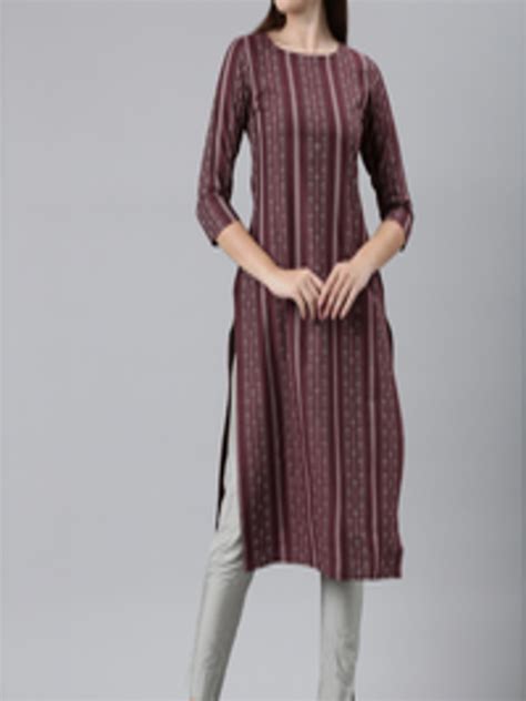 Buy KALINI Self Design Round Neck Kurta Kurtas For Women 22715914