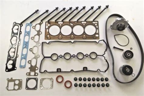 Head Gasket Set Bolts Water Pump Timing Belt Astra Zafira Twinport