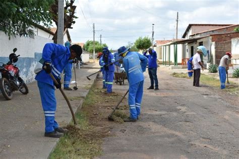 Prefeitura De Picos Secretaria De Servi Os P Blicos Realiza Frentes De