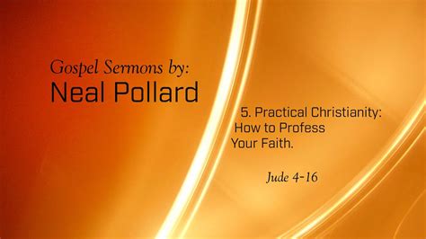 5 Practical Christianity How To Profess Your Faith Youtube