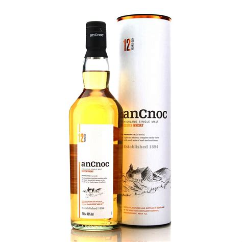 Ancnoc Year Old Single Malt Scotch Whisky Wizard Whisky