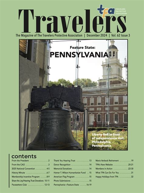 Travelers Magazine by Travelers Protective Association