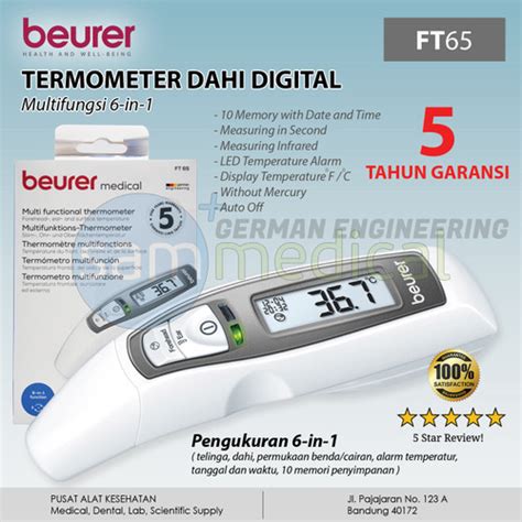 Promo Beurer Ft Termometer Digital In Ear Forehead More Kota