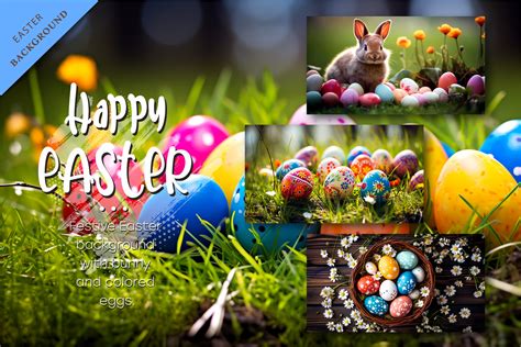 Festive Easter Background. Wallpaper. Graphic by Keno Shop · Creative ...