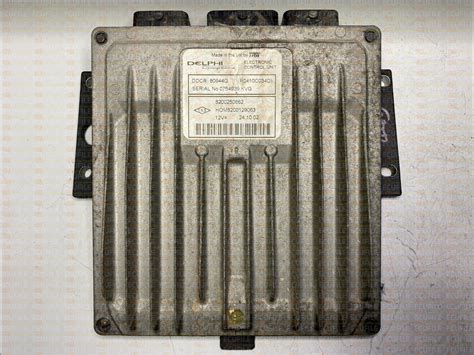 ECU Original Files DELPHI TRW DDCR R0410C034D 80944G RENAULT CLIO