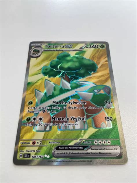 Torterra ex 185 162 Forces Temporelles EV05 carte Pokémon