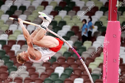 Piotr Lisek Poland Competes Mens Pole Editorial Stock Photo Stock